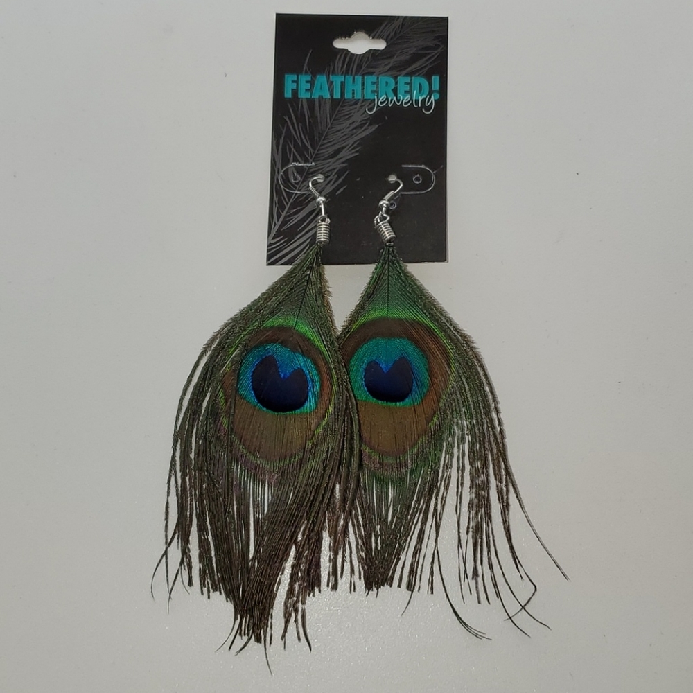 Feathered Jewerly earrings